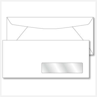 Envelope Printing No. 10 Right Hand Window