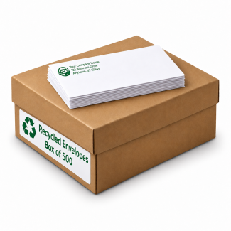 Printed Recycled Envelopes Starting at $46.95 for 500 Printed Recycled Envelopes Starting at $46.95 for 500